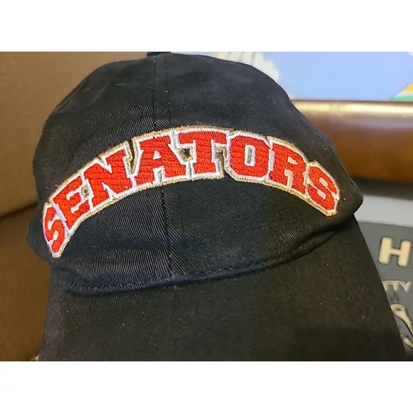 Ottawa Senators Hat Adjustable Large Logo NHL Official Licensed The Home Game - Picture 3 of 12